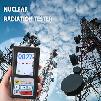1PC Zaslon Geiger Števec za Jedrsko Sevanje Detektor Osebni Dozimeter Marmorja Detektorji Beta Gama X-ray Tester