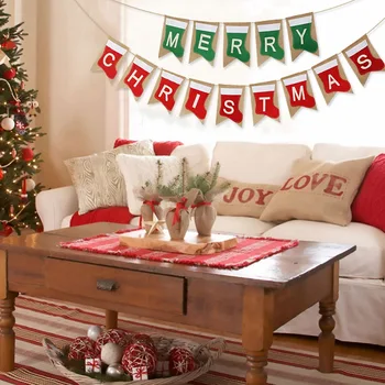 Vesel Božič Banner Božični Okraski Za Dom, Božični Okraski, Novo Leto, Darila Cristmas Deco Noel Božič Navidad 2019