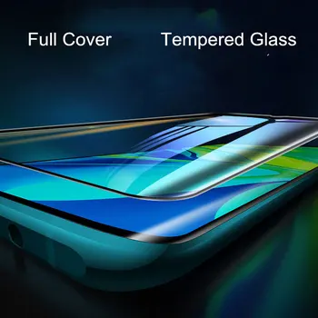 Stekla za Xiaomi Mi Opomba 10 Kaljeno Steklo Ukrivljen Polno Kritje Ultra-tanek Zaslon Patron Stekla za Xiaomi Mi Note10 Pro Filmov