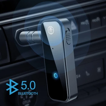 JINSERTA Bluetooth 5.0 Sprejemnik Oddajnik 3.5 mm AUX Hardsfree Audio Adapter za Avto Dom TV Slušalke