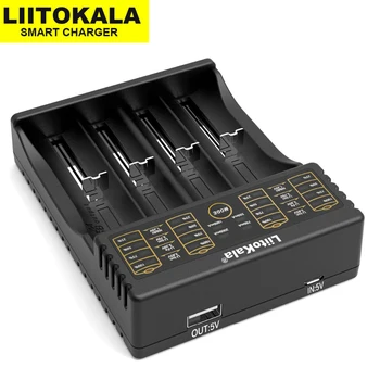 Liitokala Lii-402 Lii-202 100 18650 polnilnik 1,2 V 3,7 V 3.2 V 3.85 V AA / AAA 26650 10440 16340 NiMH baterija litij-smart polnilec