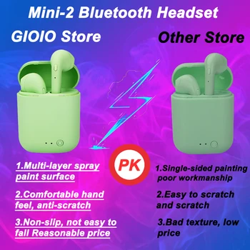 TWS mini-2 Brezžične Slušalke Bluetooth 5.0 Gaming Slušalke Slušalke Šport Čepkov za Prostoročno uporabo Za Android iOS Xiaomi Pametne telefone