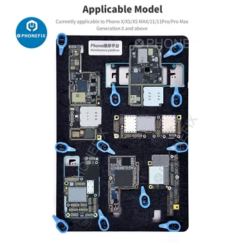 Qianli ToolPlus 6 v 1 Univerzalni PCB Board Držalo Držalo za iPhone X/XS/XSMAX/11/11ProMax Motherboard Desoldering Popravila