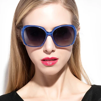 PARZIN Prevelik sončna Očala Ženske Modni Ovalni Okvir Ženski Polarizirana sončna Očala Odtenkih za Ženske Lunette De Soleil Femme