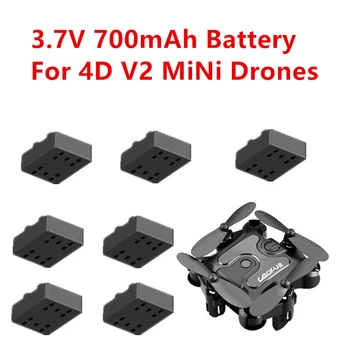 V2 Mini Brnenje Originalno dodatno Opremo 3,7 V 700mAh Baterije Deli Za 4D-V2 Mini Dron Rezervnih delov Polet 10 Minut