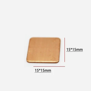 5pcs/veliko Bakra Shim Heatsink Toplotne Pad GRAFIČNO procesno enoto (CPU Prenosni računalnik debeline 0,1 mm 0,3 mm 0,4 mm 0,5 mm 0,6 mm 0,8 mm 1 mm 1,2 mm 1,5 mm 1,8 mm 2 mm