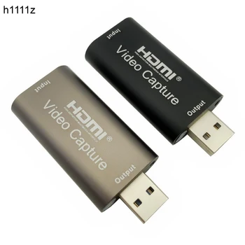 HMDI, Zajem Video Kartice, USB 3.0, 2.0 HDMI Video Grabežljivac Diktafon Polje fr PS4 Igra DVD Kamere HD Kamera Snemanje Živo