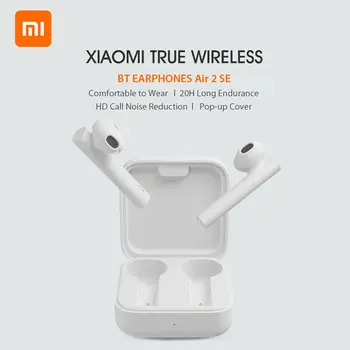 Xiaomi Zraka 2 SE Globalni Različici Brezžične Slušalke Bluetooth Slušalke TWS Slušalke 2 Osnovni Delovni Noice Preklic Mi Air2 SE