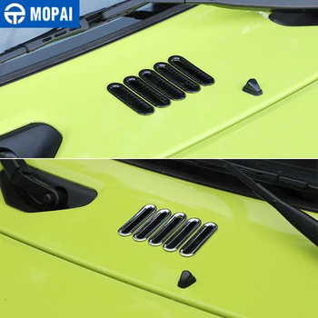 MOPAI Styling Ornamenti ABS Avto Zrak Izhodni Prezračevalni Vnos Dekor Obroč Nalepke za Suzuki Jimny 2019+ Dodatki Zunanjost