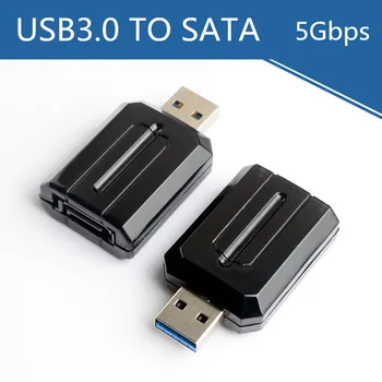 USB 3.0, 2.0 in ESATA/SATA Zunanji Most Adapter Pretvornik 5Gbps za Latop 3.5 HDD