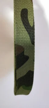 10meters *širina 2,5 cm prikrivanje natisnjeni traku Bombaž, Najlon tkanine, prostem nahrbtnik trak,Varnostni pasovi,varnostni Pas