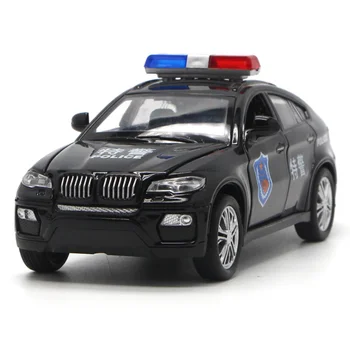 1:32 Toyota prado X6 F150 policija zlitine modela avtomobila patrol vagon avto acousto-optičnih SUV s potegnite nazaj boy toy brezplačna dostava