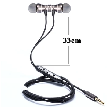 Slušalke za Meizu M6 M5 M3 Opomba M5s M3s A5 V Uho Heavy Bass Stereo Mobilni Telefon, Slušalke Slušalka Fone De Ouvido slušalka Z Mikrofonom