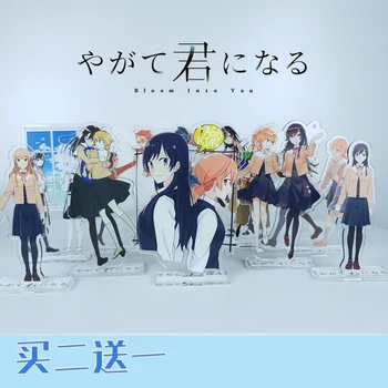 Anime Bloom V Vas Koito Yu Nanami Touko Saeki Sayaka Cosplay Dvojno, s katerimi se soočajo Stojalo Slika Akril Model Tablice Igrača darilo 15 cm