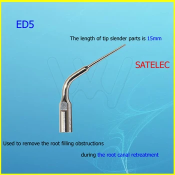 5 kos Endodontic Ultrazvočne Zobne Endo Nasveti ED1 ED2 ED3 ED4 ED5 za Satelec DTE