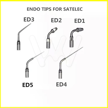 5 kos Endodontic Ultrazvočne Zobne Endo Nasveti ED1 ED2 ED3 ED4 ED5 za Satelec DTE