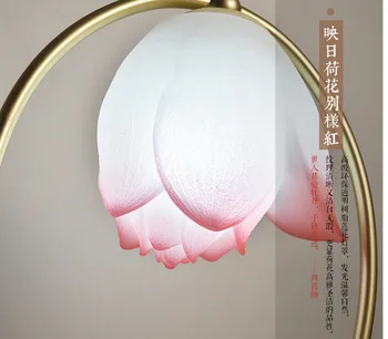 Kitajski Slog Svetilka Obesek Lotus Ptica Deco Balkon Oltarja Koridorjev Svetlobe Napeljave Restavracija Salonu Študija Cafe Obesek Luči