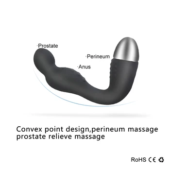 Vibracijska prostate massager moški masturbator spolnih igrač za moške analni butt plug anus G-spot vibrator erotično intimno odrasle sex gej