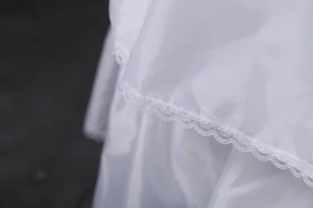 Ženske A-linija 3-Hoop Petticoat Underskirt Crinoline za Poročno Obleko Vlak ...
