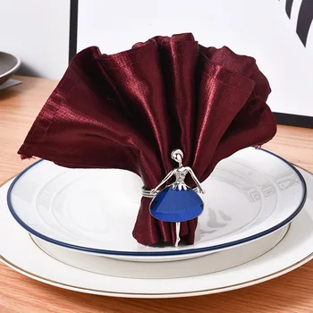 Ustvarjalne Evropskem slogu napkin obroč usta krpo obroč modela soba villa jedilno mizo napkin sponke doma mizo dekoracijo