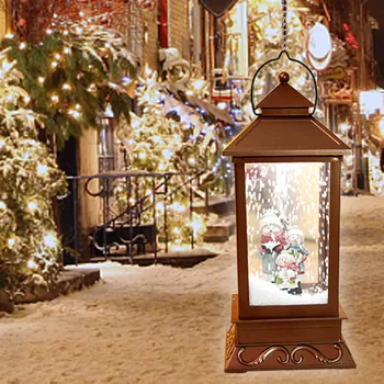 Božično darilo stranka vrt ustvarjalno dekoracijo Božični okraski sneg glasbe nihalo luči počitnice rekvizitov, okras