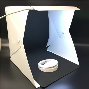 Zložljivi Studio Razpršenih Softbox Lightbox LED Luči Črno Bela Fotografija Ozadje Foto Studio polje fotografia Dodatki