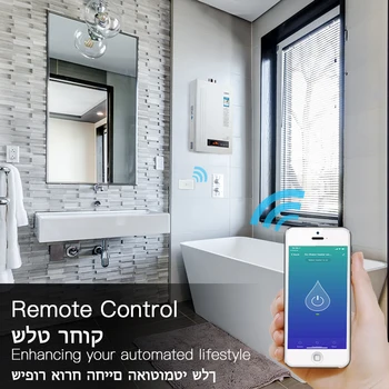 WiFi Smart Stikalo Kotla bojler Smart Življenje Tuya APP Remote Control Amazon Alexa Echo googlova Domača stran Glasovni Nadzor Steklena Plošča