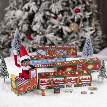 Božič Okraski, Darila za Otroke, Otroke, Risanka Božič Elf Papir Vlaka Igrače
