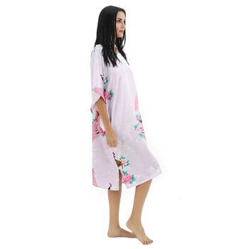 12Color Tradicionalni Japonski Oblačila za Ženske Kimono Pav Poroko Svile Družico Azijskih Oblačila Yukata Nightdress