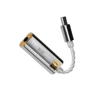 Dvojno DAC Ojačevalcem za Slušalke Kabel za iBasso DC03 DC01 2,5 mm 3,5 mm Hi-fi USB Adapterji za Android RAČUNALNIK ipad Najame Tip-C