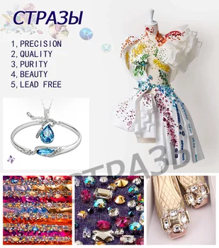 CTPA3bl Visoke Kakovosti Nohti Nosorogovo 3pcs/paket White Opal Barve Navette Obliko Pointback Kristalno Steklo Kamni Za Nail Art Gems