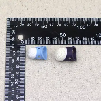 Nova Plastična Šivanje Thimble Anti-slip Pin Igle za Krpanje Prst za Varovanje sluha DIY Obrti, Orodja, Pribor Velikosti S, L, 1 Kos