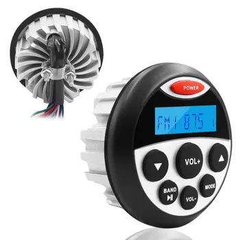 Brezžični Zvočnik Morskih Radijske nepremočljiva predvajalnik MP3 player, avto medija FM AM sprejemnik za motorno kolo jahte golf