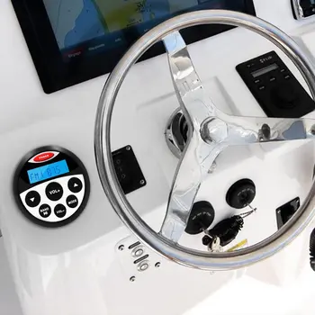 Brezžični Zvočnik Morskih Radijske nepremočljiva predvajalnik MP3 player, avto medija FM AM sprejemnik za motorno kolo jahte golf