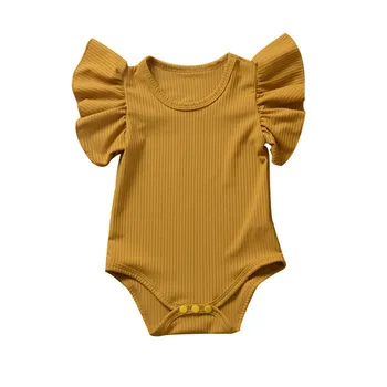 2020 Novorojenčka Set Telo Bo Ustrezala Baby Dekle Bombaža, Kratek Rokav Obleka Oblačila, Ki Sunsuit Oblačila Za Malčke