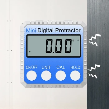 360-Stopinjski Mini Digital Merilnikom. Visoko Natančnost Elektronske Goniometer Inclinometer Kota Finder Meritev Kota Polje