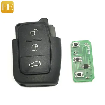 ON Xiang Avto Daljinski Ključ Za Ford Focus Fiesta Fuzija C-Max, Mondeo Galaxy C-Max S-Max 315/434 Mhz ID60 4D63 Čip Auto Smart Key