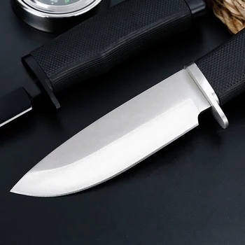 Vrhunska Preživetje Naravnost Nož za Kampiranje noži Lovski Nož Prostem Orodje Tulec EOS Orodja