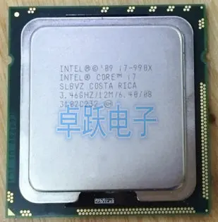 Intel original I7-990X I7 990X CPU Procesor 3.46 G /Six Core/ LGA 1366 scrattered kosov i7 990X 130W lahko delo