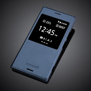 Nov Prihod Luksuzni Zaščitna Mobilni Telefon Fundas Primeru Za Sony Xperia XZ1 G8341 F8342 Pokrovček XZ 1 PU Usnje Vreča Kože Coque