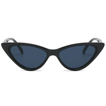 Peekaboo retro slogu ženski mala sončna očala za ženske uv400 leopard dame sončna očala mačka oči 2021 poletje pribor črna