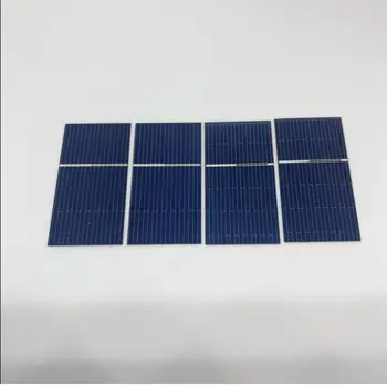 ALLMEJORES 100 kozarcev Sončne Celice 52x26mm 0.23 W 0,5 V za DIY Sončne plošče kompleti chargering za ventilator ,svetloba ,igrača .solarni polnilec.