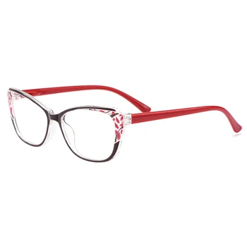 Gmei Optični Stilsko Ultralahkih TR90 Ovalne Ženske Optičnih Očal Okvir Za Kratkovidnost Recept Očala Ženske Očala M1814