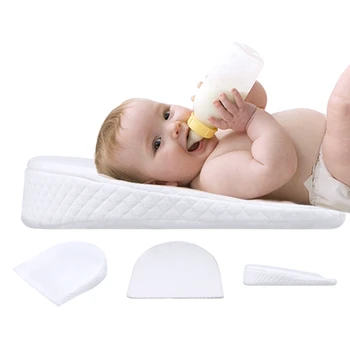 Spominske Pene Odpornost Blazine Baby Spanja Blazino Proti Baby Pljuvati Mleka Snemljiv Pobočju Blazino Mleka Anti-Povratni Blazino Za Dojenčka