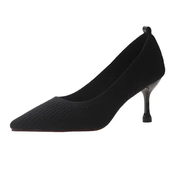 SAGACE Ženske sandale priložnostne poletje modni opozoril stretch dihanje enotni čevlji koničastimi s sandali nov vnos 2020