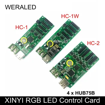 Najcenejši XINYI RGB HC-1 HC-1 HC-1W Besedilo LED Kartico HC-2 Podporo Kratek Video Prikaz
