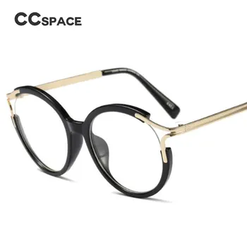 45103 Lady Votle Kovinske Okrogle Očala Okvirji Za Ženske Mačka Oči Blagovne Znamke Oblikovalec Optična Očala Modni Očala