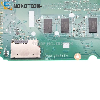 NOKOTION za LENOVO Ideapad V310-15ISK Prenosni računalnik z matično ploščo SR2ZW I3-7100U 4G RAM DA0LV6MB6F0 5B20M27685 Mainboard