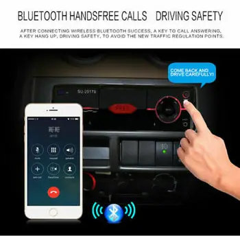 SU-20178 Avtomobilski Stereo sistem MP3 Predvajalnik Vodja Enote, FM Radio, BT, USB, AUX Držalo Z Daljinskim upravljalnikom SD Bluetooth Avto Radio