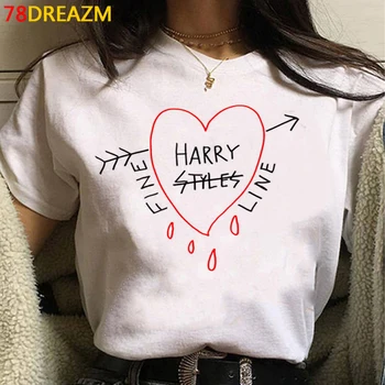 Harry Styles Zdravljenje Ljudi z Dobroto vrh tees ženske japonski harajuku ulične t-shirt grafični tees plus velikost ženske